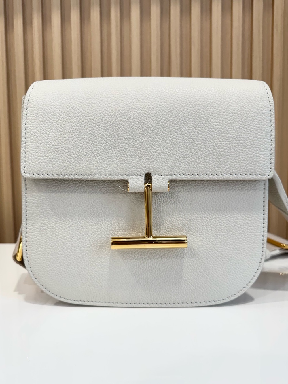 TOM FORD Off-White Mini Tara Crossbody Bag